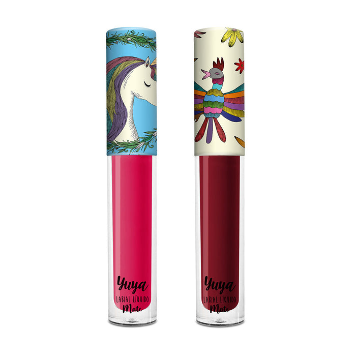 2 Liquid Lipstick bundle "Me quiero"
