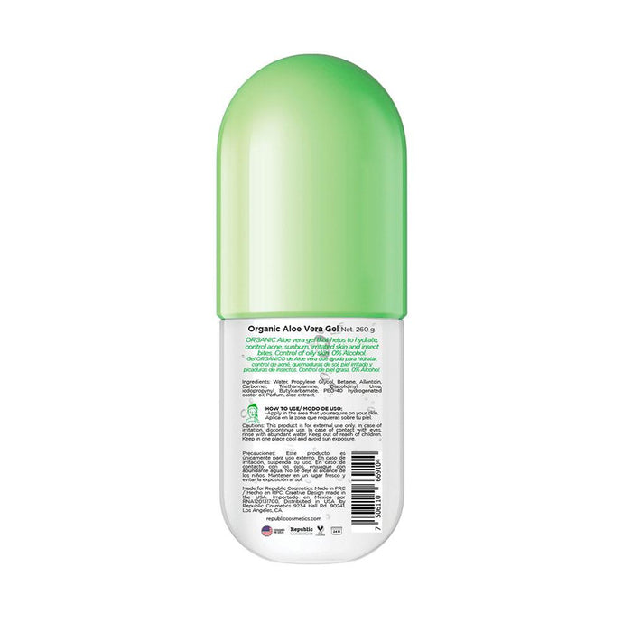Republic Cosmetics Organic aloe vera gel capsule 260 g