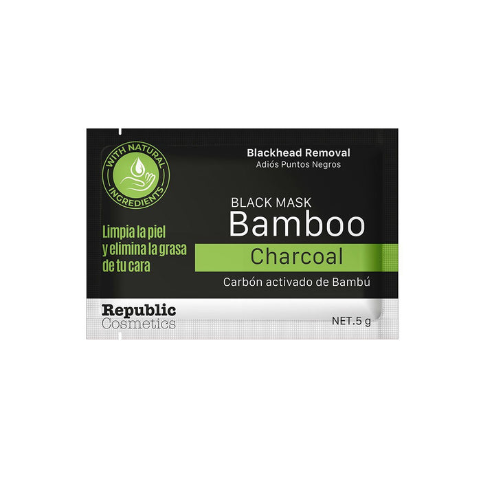 Republic Cosmetics Activated charcoal bamboo mask 5 g