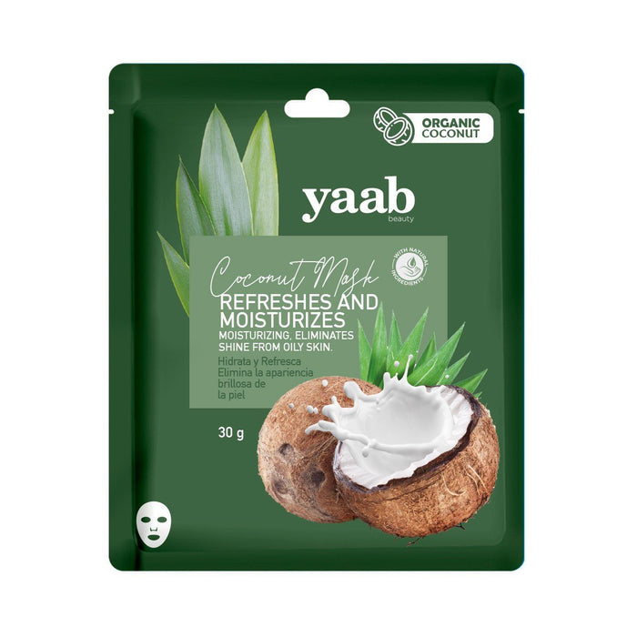 Yaab Beauty Organic coconut facial mask