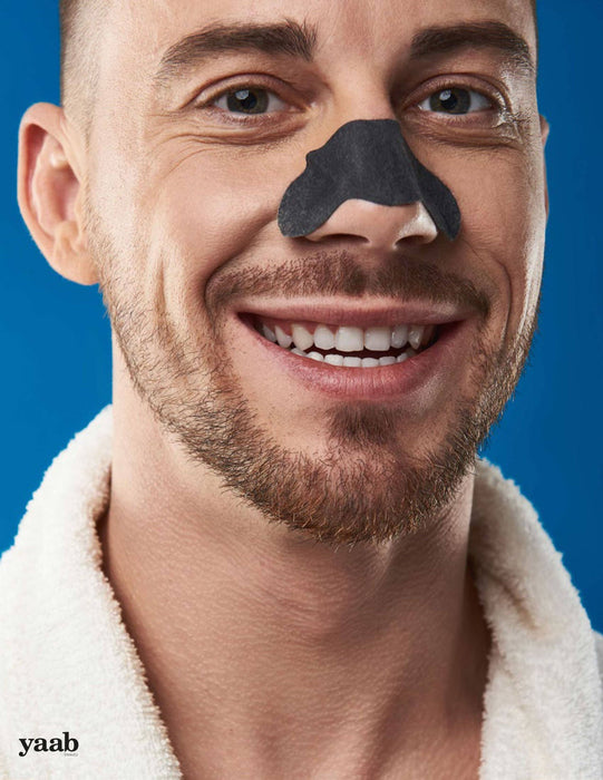 Republic Cosmetics Blackhead Nose Strips With Activated Charcoal for men 6 pcs