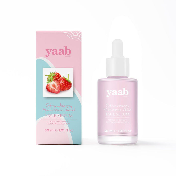 Yaab Beauty Strawberry hyaluronic acid face serum